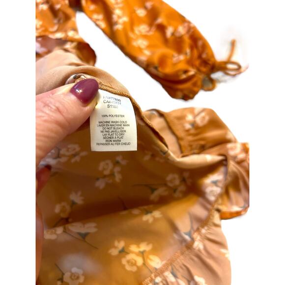 Saltwater Luxe Floral Mini Dress - Size S - Picture 13 of 16